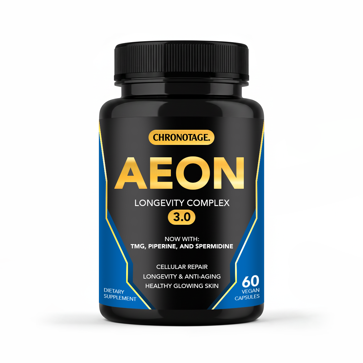 Chronotage NAD+ Liposomal Anti Aging Supplement Complex AEON with Nicotinamide DUO