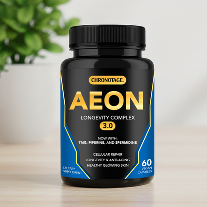 Chronotage NAD+ Liposomal Anti Aging Supplement Complex AEON with Nicotinamide DUO