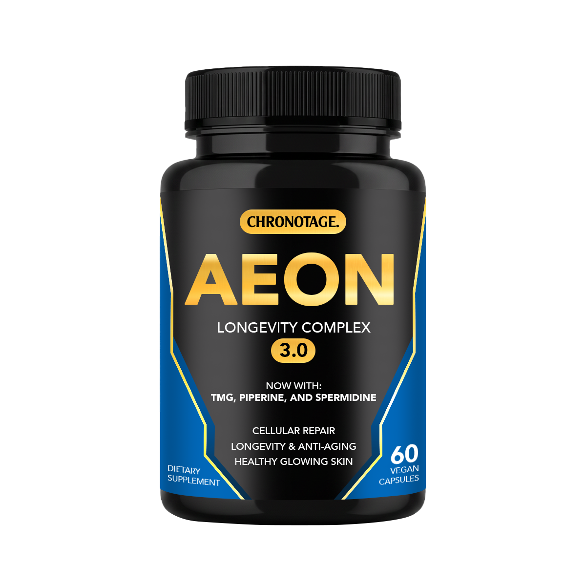 Chronotage NAD+ Liposomal Anti Aging Supplement Complex AEON with Nicotinamide DUO