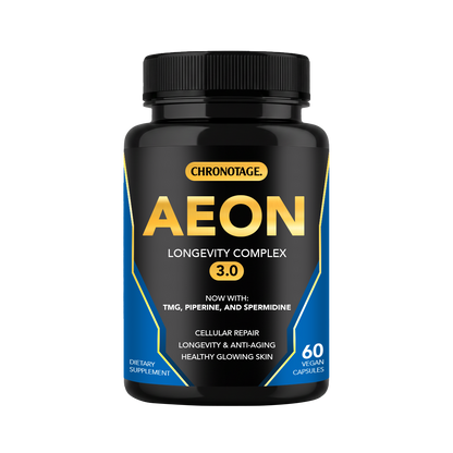 Chronotage NAD+ Liposomal Anti Aging Supplement Complex AEON with Nicotinamide DUO